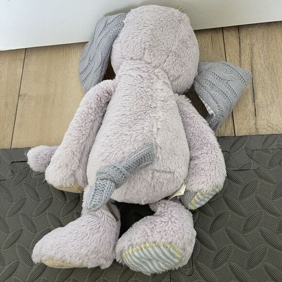 Demdaco Striped Oddball Elephant 13 inch Plush Children's Stuffed Stuffy Lovey - Picture 4 of 10
